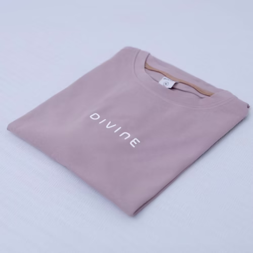 Divine Unisex T-shirt Peach