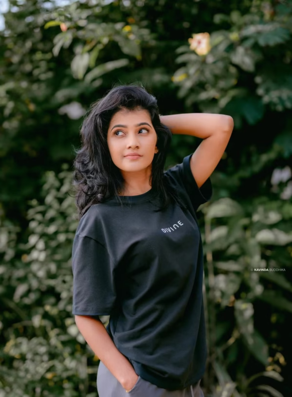 Divine Unisex T-shirt Black